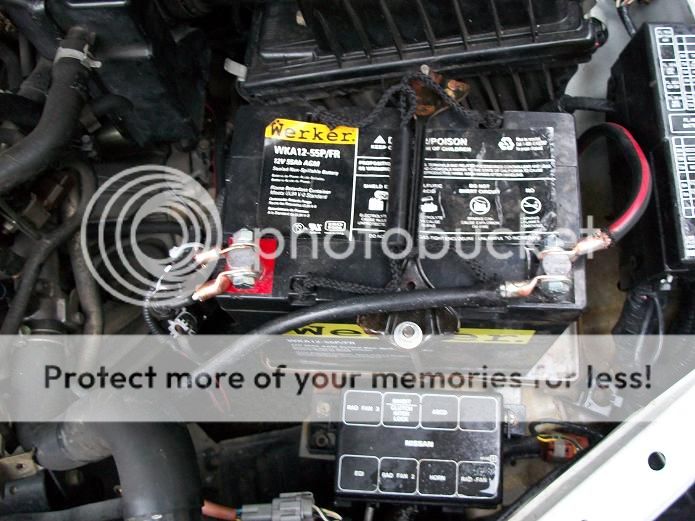1995 Nissan maxima positive battery cable